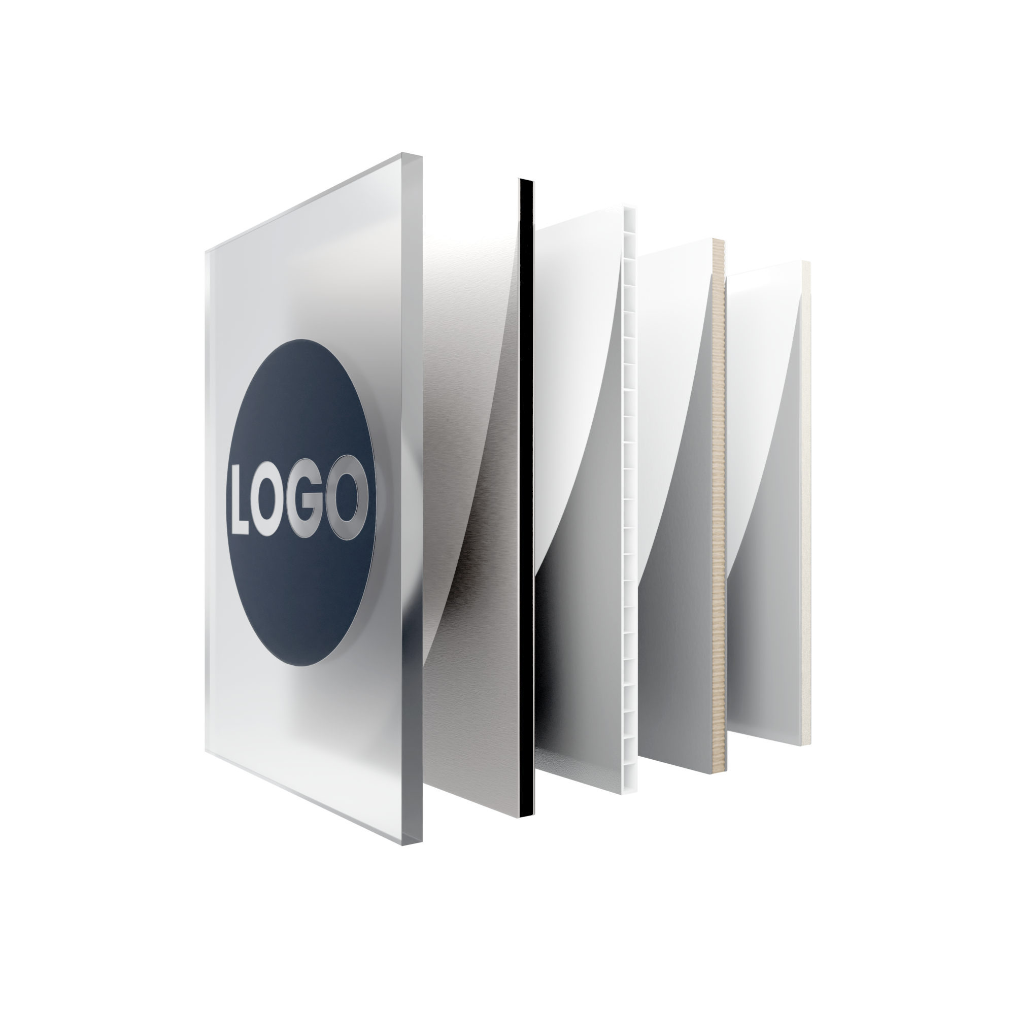 Schilder- & Plattendruck, Acrylglas, Aluverbundplatten, Butlerfinish, ChromaLuxe, Displaykarton, Hartschaumplatten, Hohlkammerplatten, Polystyrolplatten, Weichschaumplatten, Wiesbaden