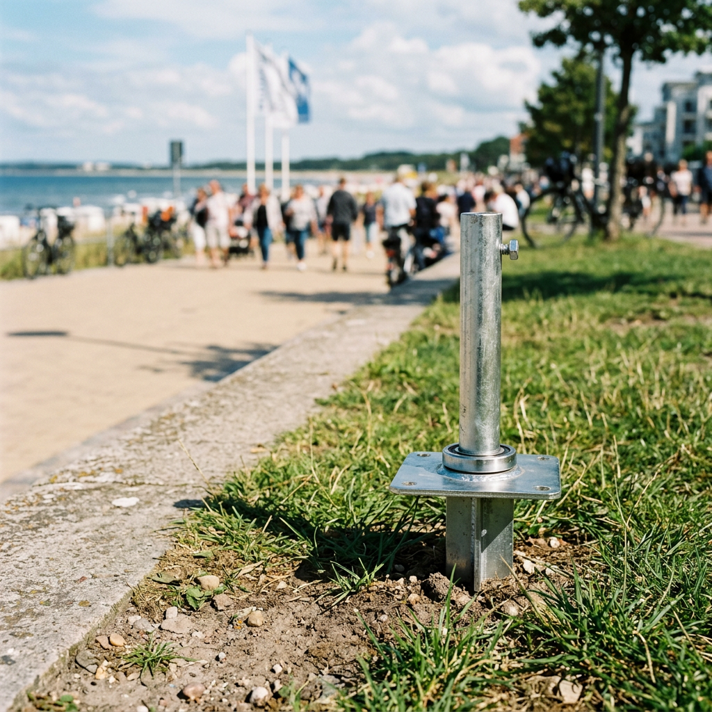 Beachflag Standfuß | Erdspieß | ohne Druck