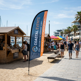 Beachflag Wind | Extra Small (215 cm) | einseitig oder beidseitig bedruckt