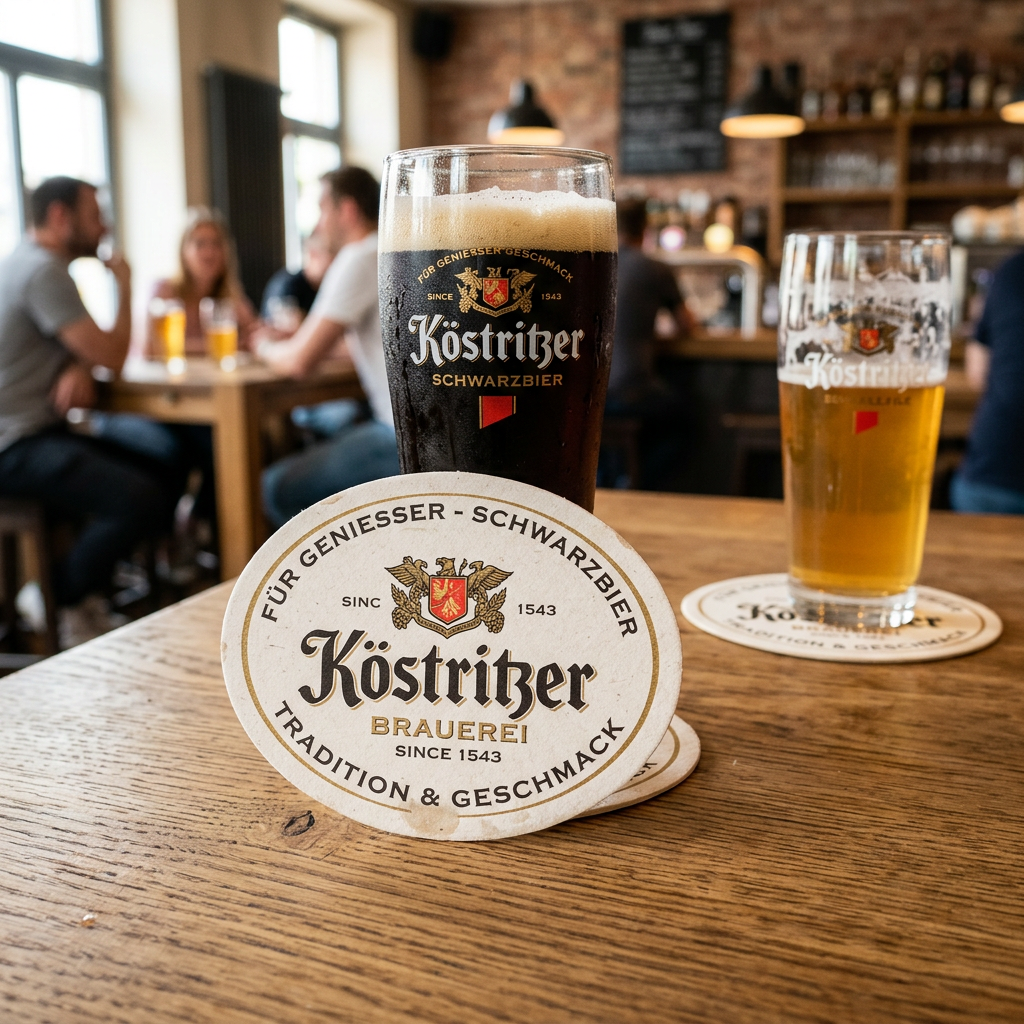 Bierdeckel oval