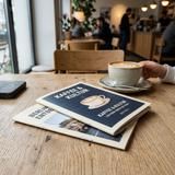 Broschüren Drahtheftung DIN A6