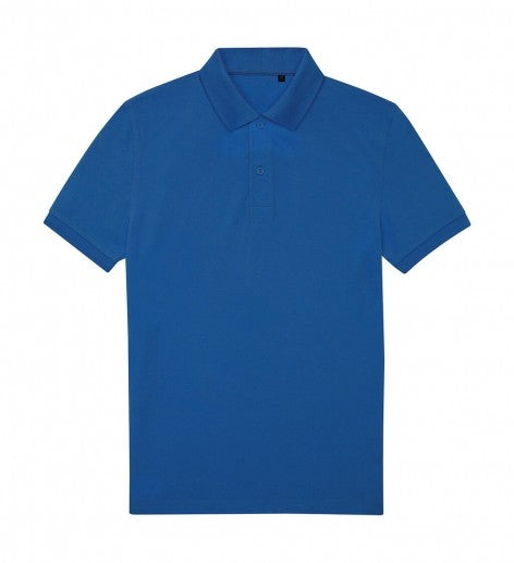 Polo Shirt blau Eco 65/35 Herren Frauen Kinder bestellen