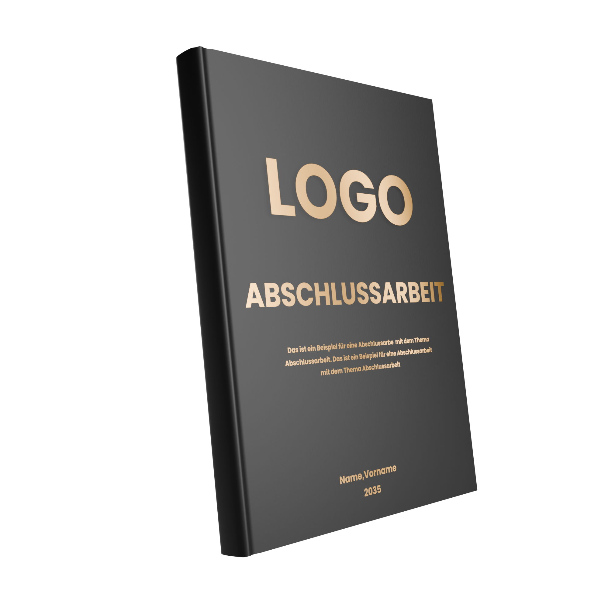 Abschlussarbeiten Hardcover mit Golddruck in Wiesbaden kaufen auf City Medien Einkaufswelt für Partner