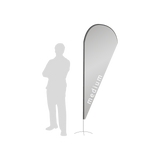 Beachflag Drop – Medium (280 cm) in Wiesbaden kaufen auf City Medien Einkaufswelt für Partner