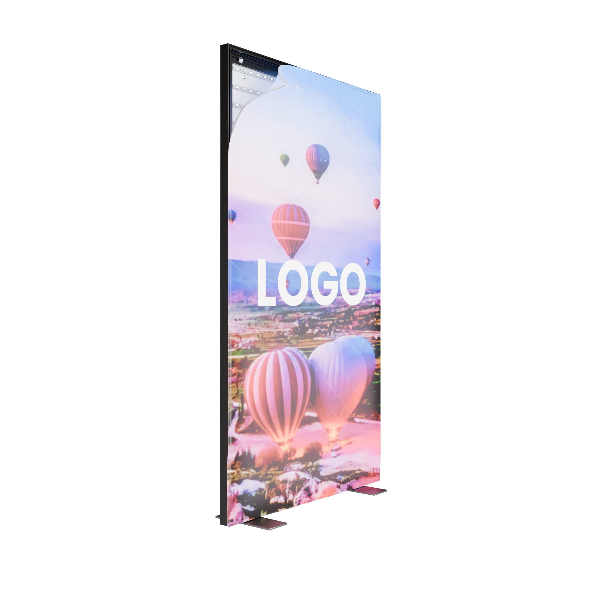 Pop up LEDbox von EFKA in Wiesbaden kaufen auf City Medien Einkaufswelt für Partner