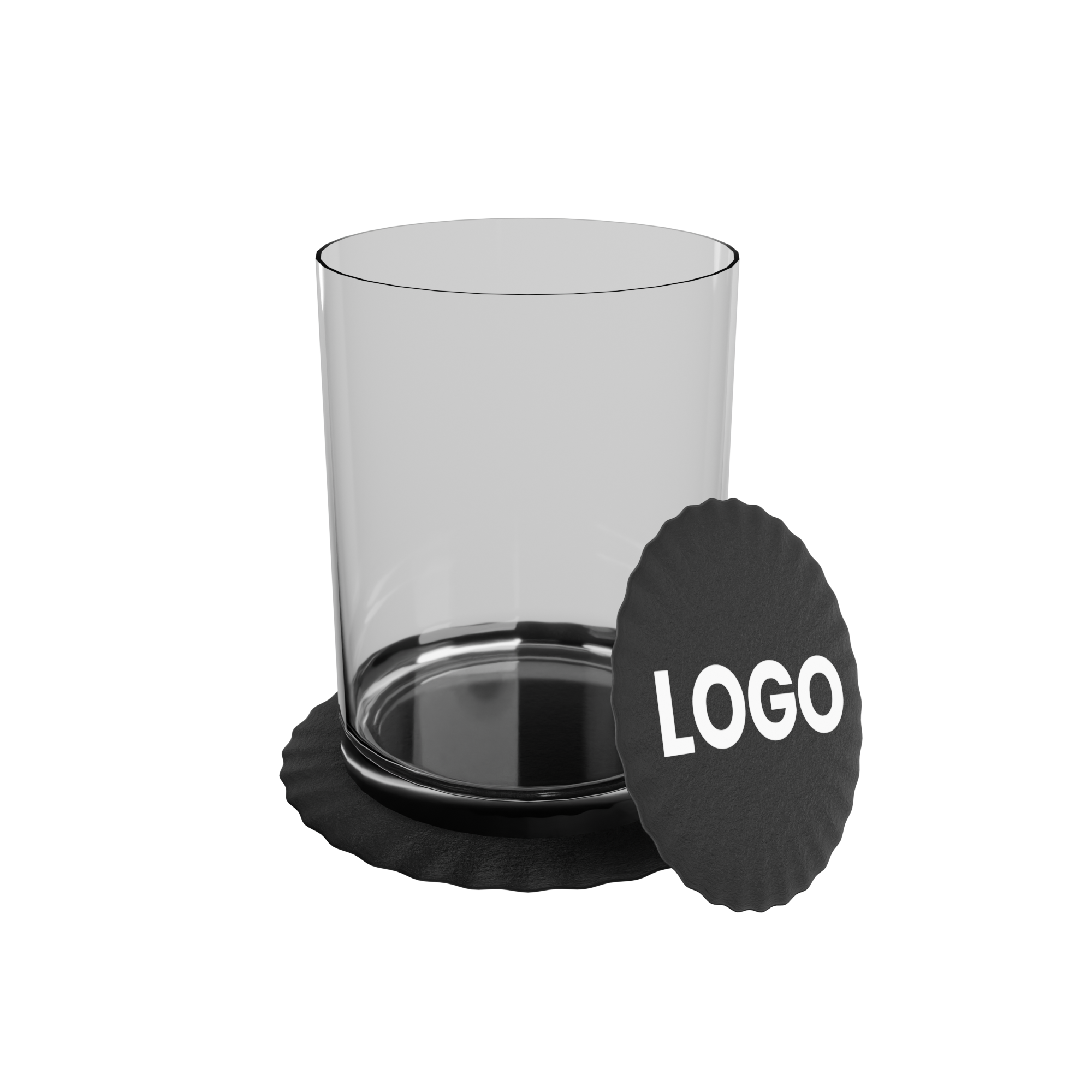 Getränkeuntersetzer Airlaid rund mit Wellenrand in Wiesbaden kaufen auf City Medien Einkaufswelt für Partner