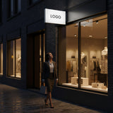 LED Leuchtkasten beidseitig Haube