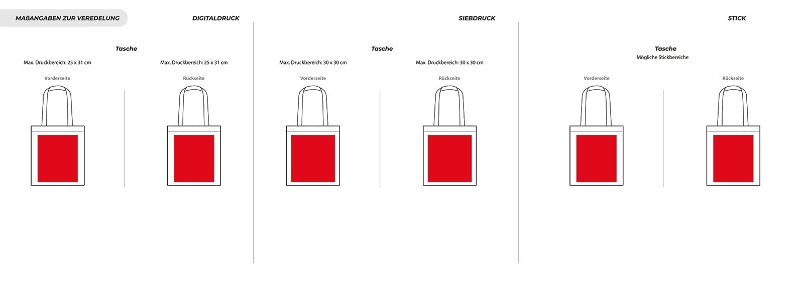 Tasche Premium Canvas Classic Shopper