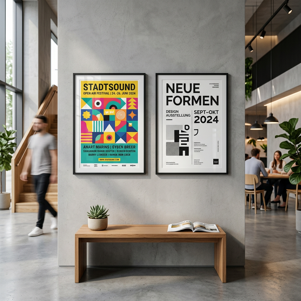 Plakate und Poster | DIN A2 | einseitig bedruckt