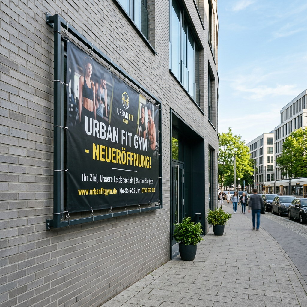 PVC Banner | individuelle Größe | einseitig bedruckt