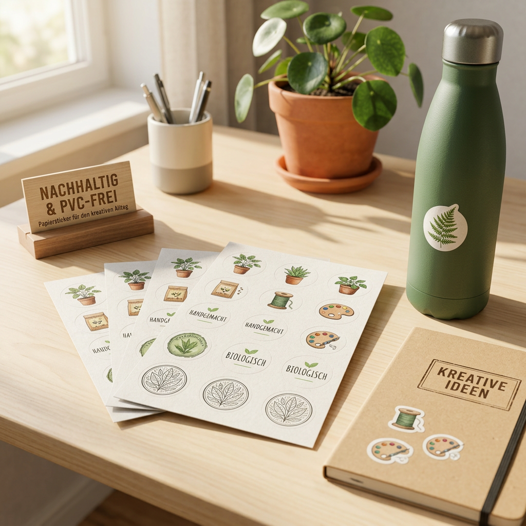 PVC-freie Stickerbogen