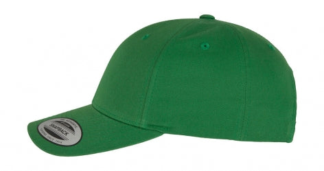 Basecap Truckercap gebogen grün Seitenansicht