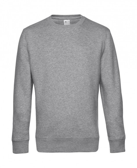 Pullover Herren Frauen King Crew Neck grau bestellen