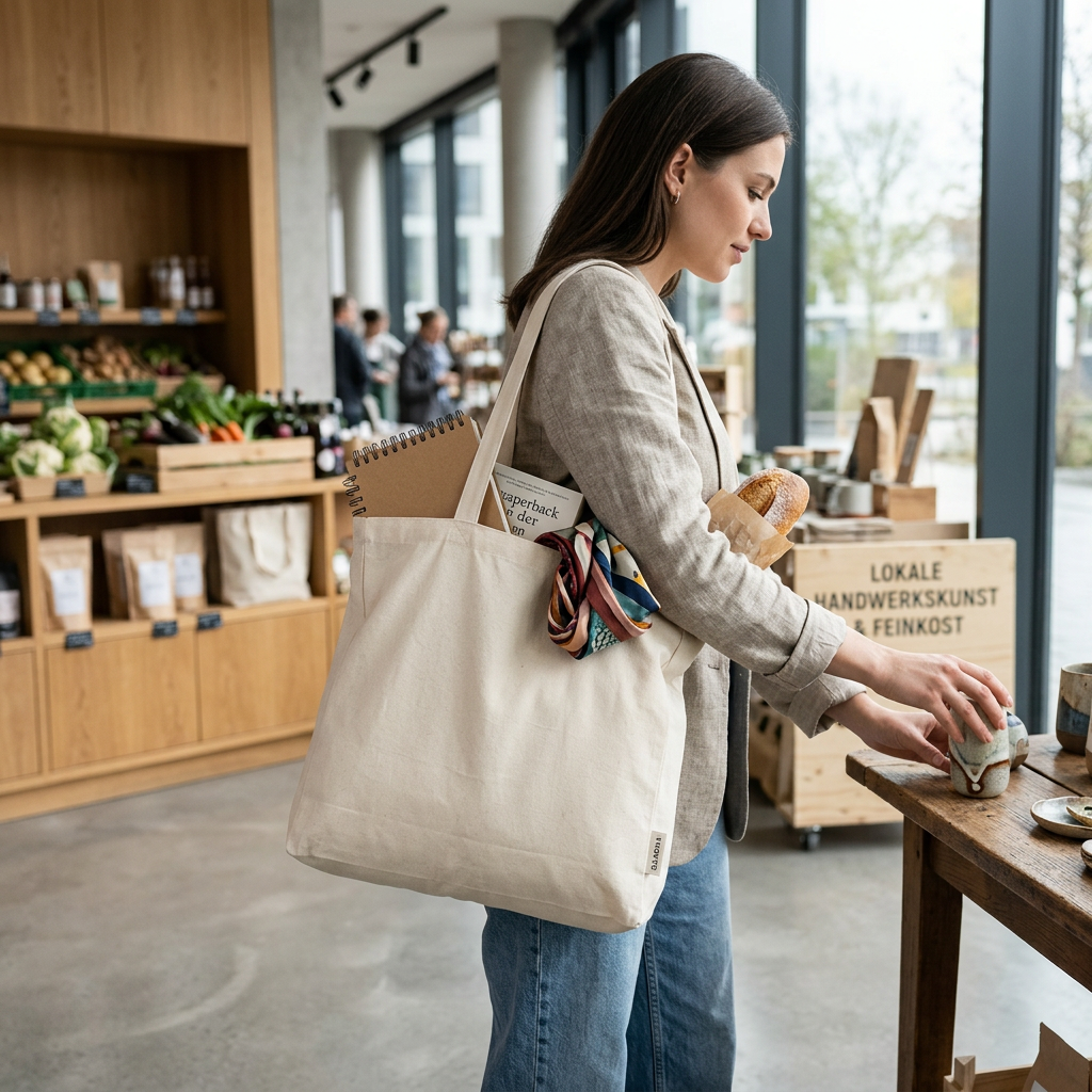 Tasche Premium Canvas Classic Shopper