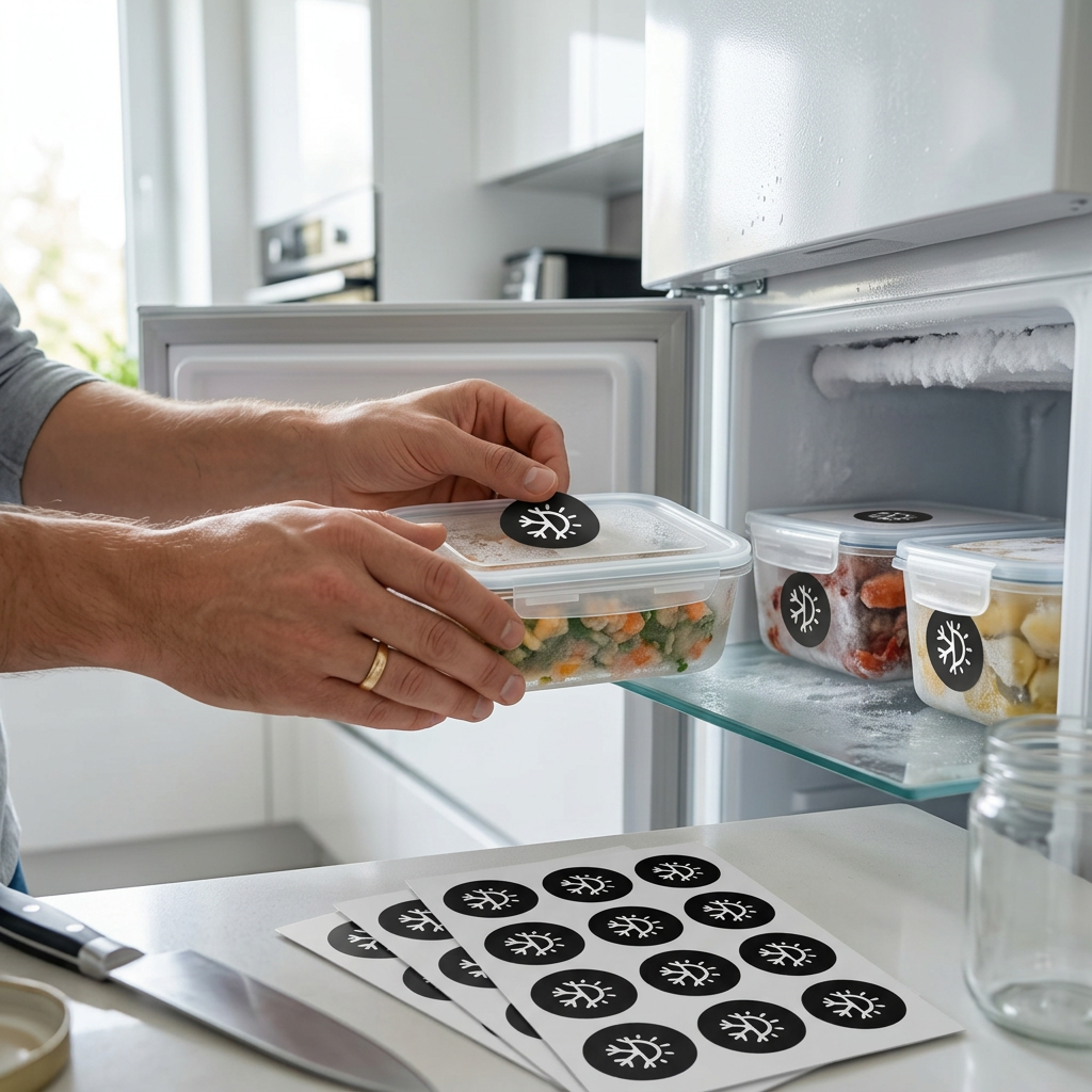 Temperaturbeständige Stickerbogen