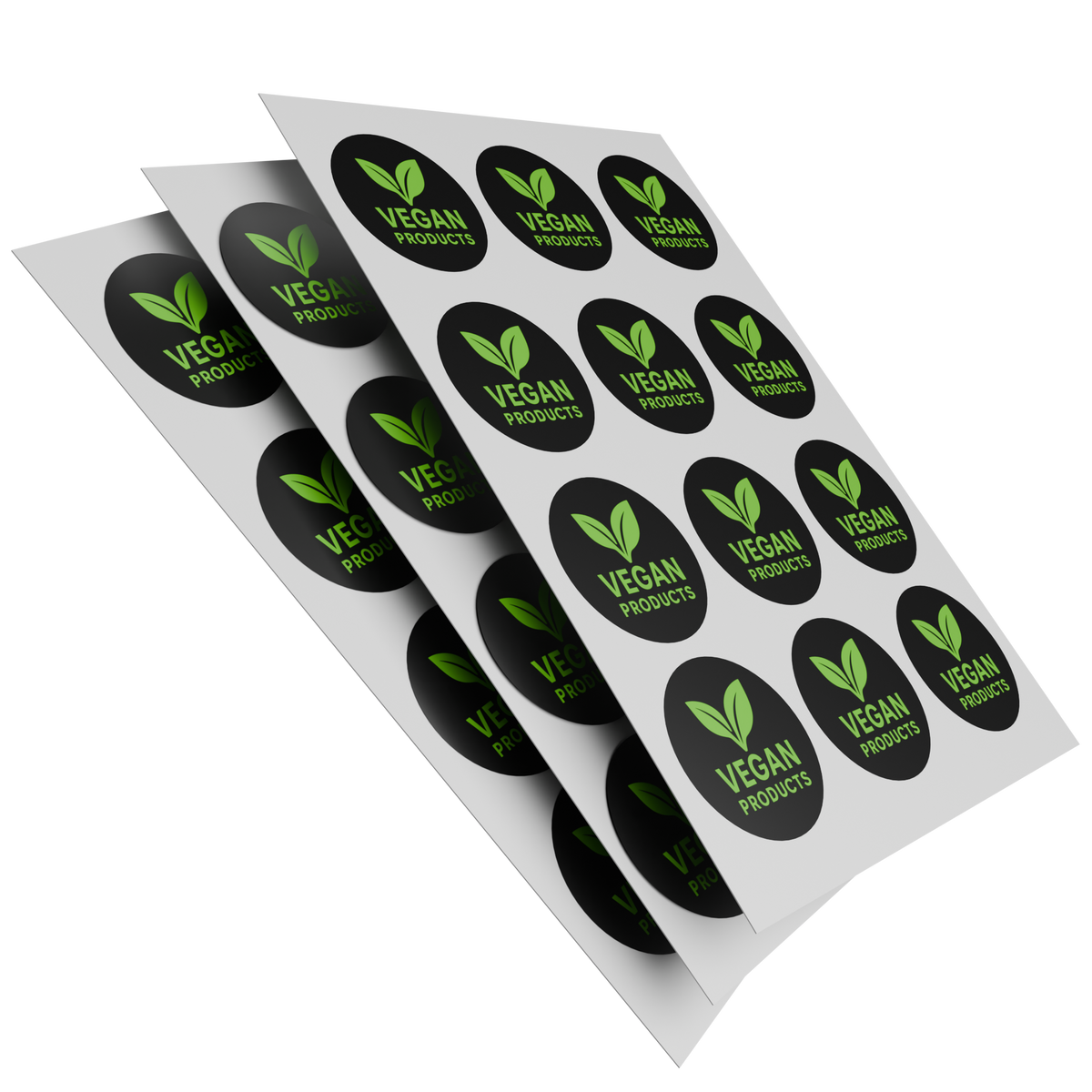 Vegane Stickerbögen in Wiesbaden kaufen auf City Medien Einkaufswelt für Partner