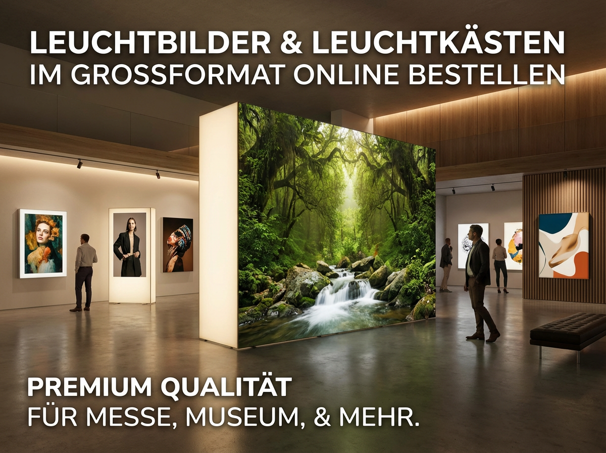 Leuchtboxen für den Innenbereich