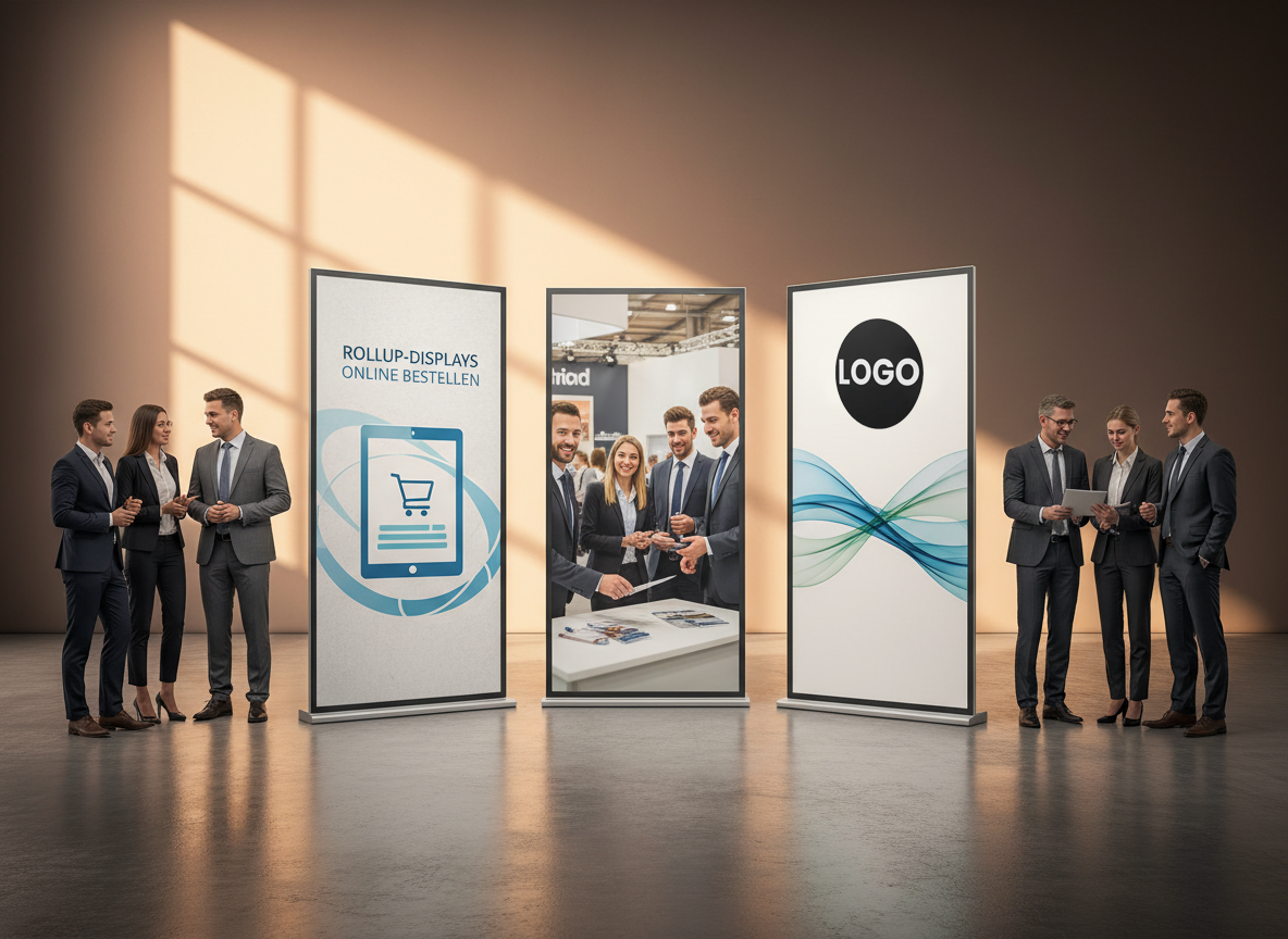 Roll-Up Displays für Innenwerbung