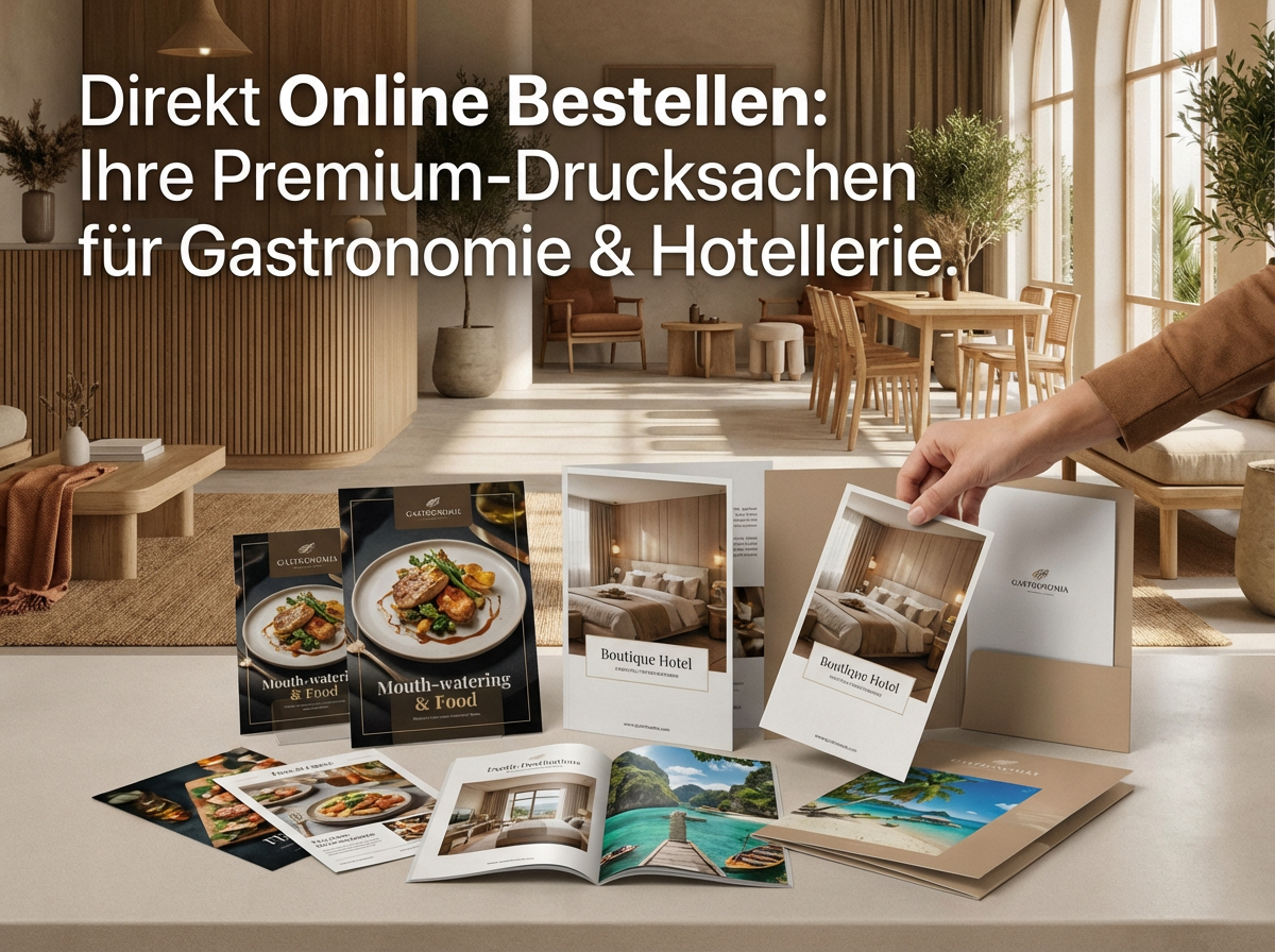 Flyer & Broschüren für Gastro, Hotel & Reisen