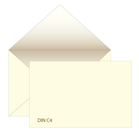 Briefumschläge aus Zuckerrohrpapier, Wiesbaden