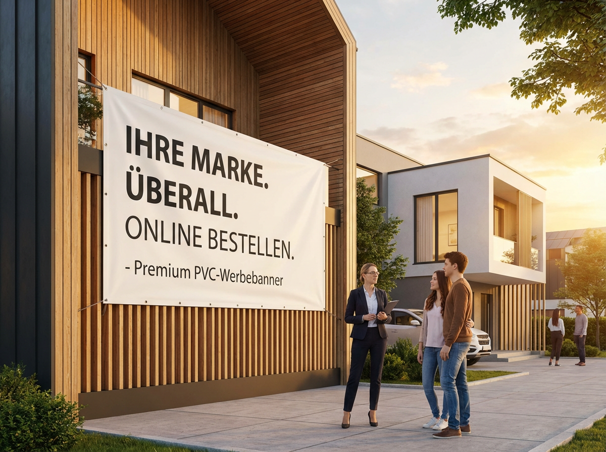 PVC-Werbebanner für den Außenbereich