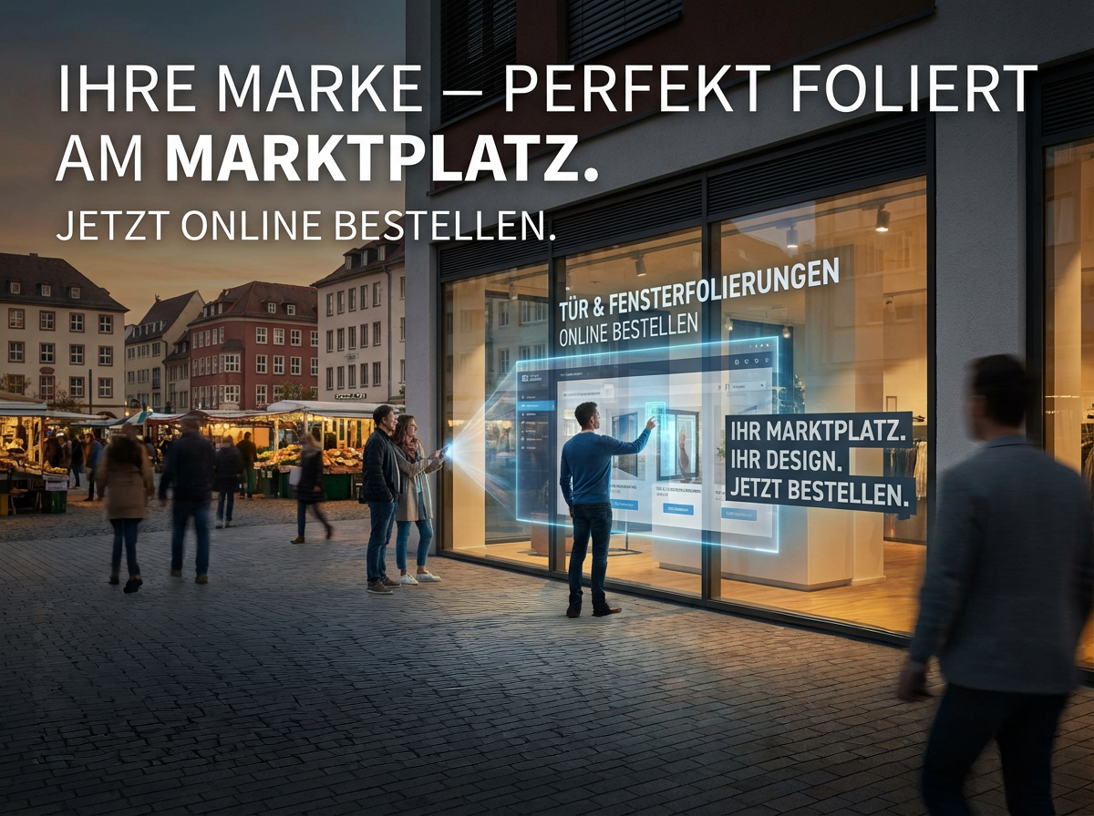 Tür- & Fensterfolien für Einzelhandel & Ladengeschäfte