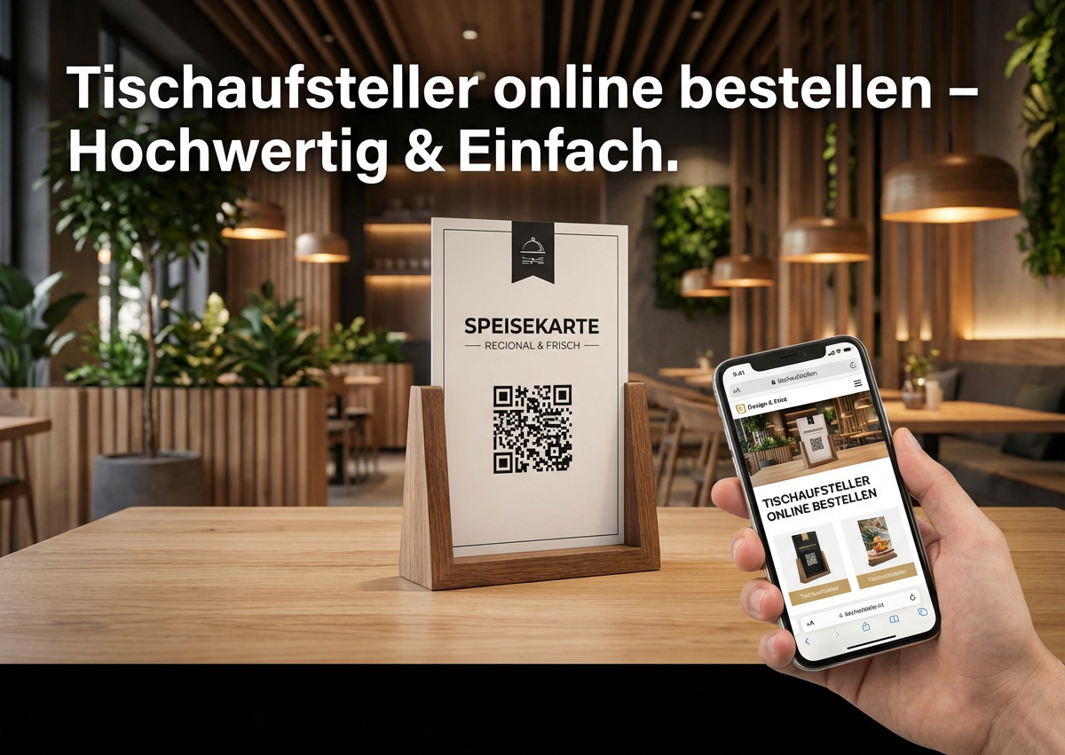 Aufsteller für Prospekte für Ihre Innenwerbung