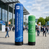Aufblasbare Werbesäule pneumatisch | verschiedene Größen