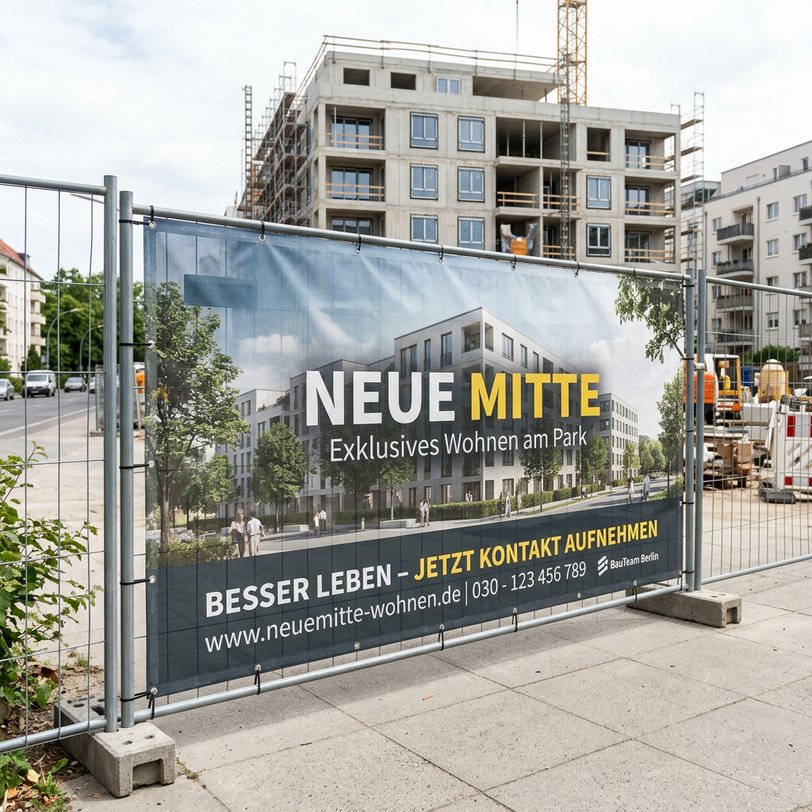 Bauzaunbanner
