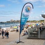 Beachflag Drop | Extra Large (460 cm) | einseitig bedruckt