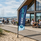 Beachflag Wind | Small (260 cm) | einseitig oder beidseitig bedruckt