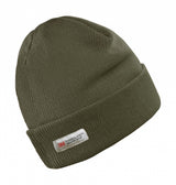 Beanie Mütze olive Frontansicht