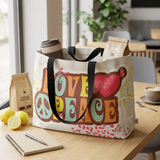 Canvas Tragetasche mit Druck