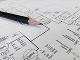 CAD-Pläne gefaltet auf DIN A4 mit Abheftstreifen – technische Zeichnung mit Bleistift, präziser Linienplan für Architektur und Technik in Wiesbaden von City Medien Einkaufswelt für Partner günstig kaufen, drucken lassen, online preiswert bestellen – CAD-Pläne, Architekturpläne, technische Zeichnungen