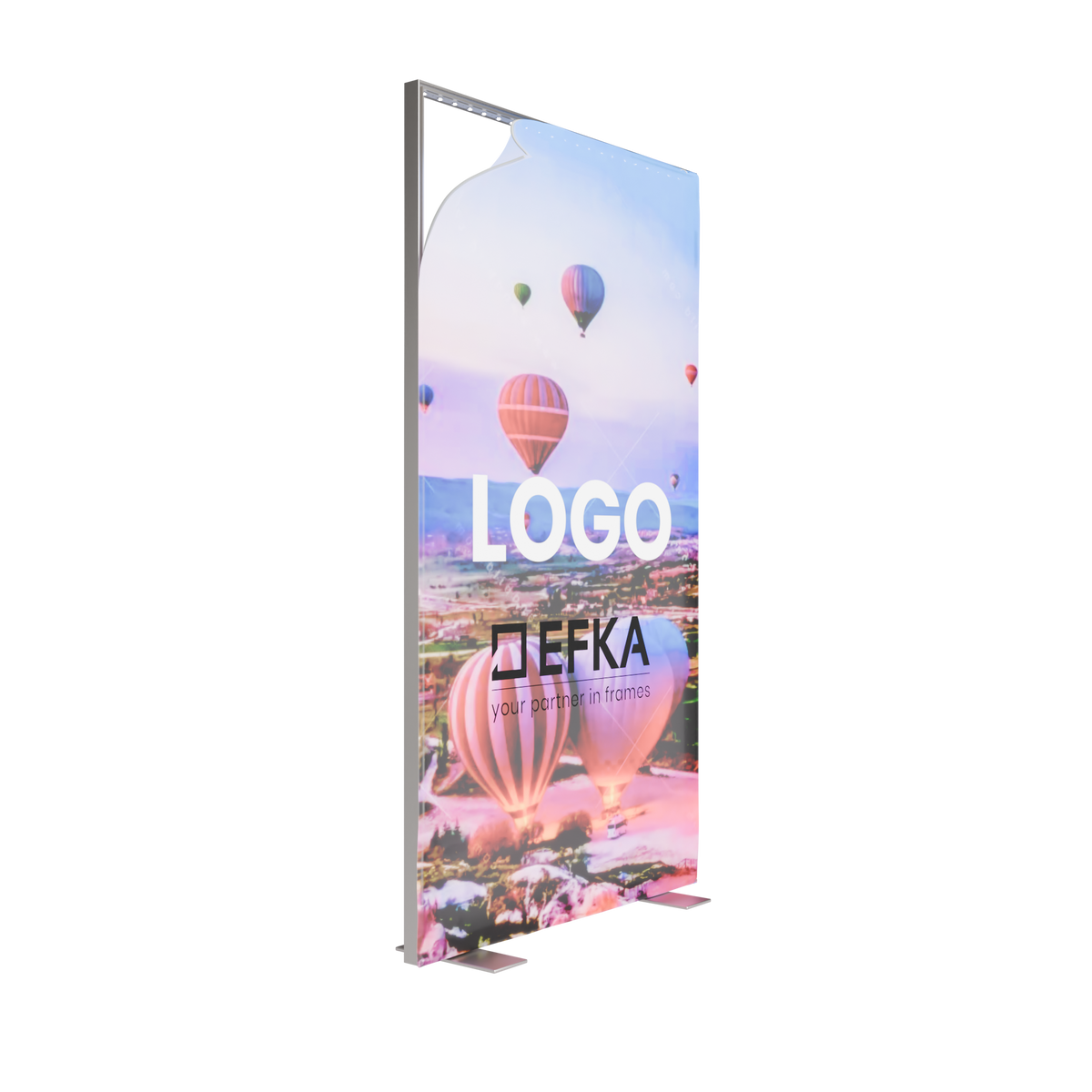 Pop-Up LEDbox von EFKA in Wiesbaden kaufen auf City Medien Einkaufswelt für Partner