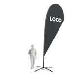 Beachflag Drop | Extra Large (460 cm) | einseitig oder beidseitig bedruckt in Wiesbaden kaufen von City Medien Einkaufswelt für Partner