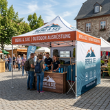 Faltpavillon | 3 x 4,5 | bedruckt