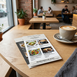 Flyer | DIN lang 10,5 cm x 21,0 cm | einseitig oder beidseitig bedruckt