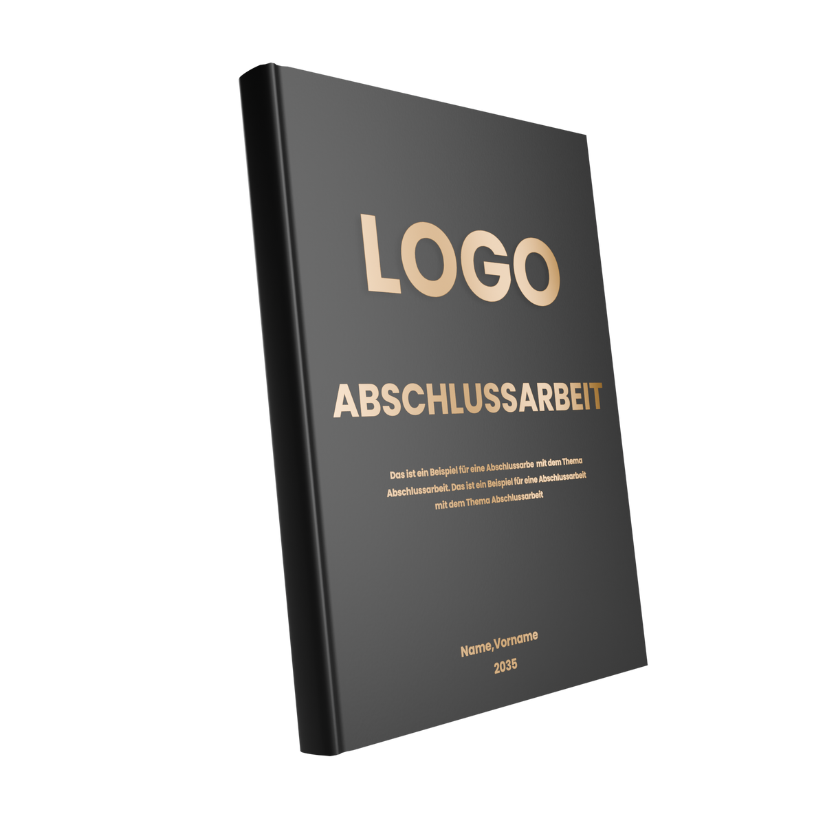 Abschlussarbeiten Hardcover mit Golddruck in Wiesbaden kaufen auf City Medien Einkaufswelt für Partner