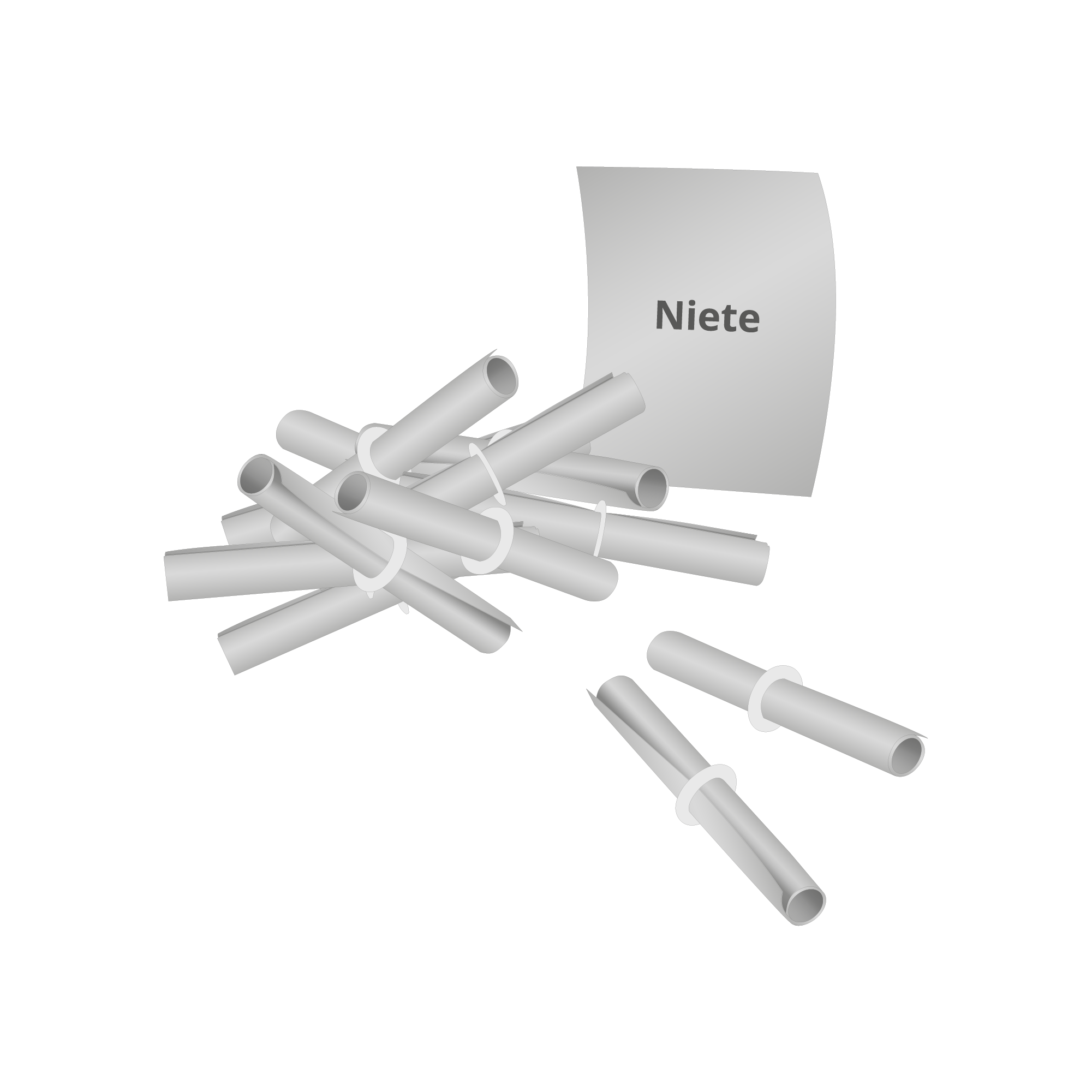 Röllchenlose Nieten im Beutel in Wiesbaden kaufen auf City Medien Einkaufswelt für Partner