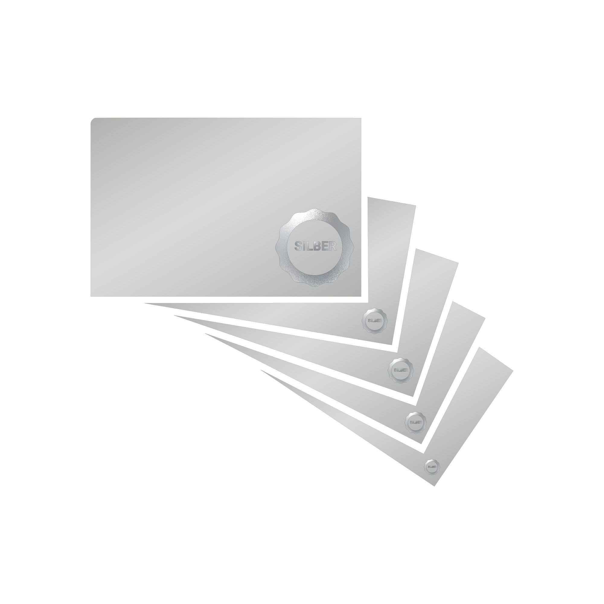 Visitenkarten 4-farbig + Silber in Wiesbaden kaufen auf City Medien Einkaufswelt für Partner