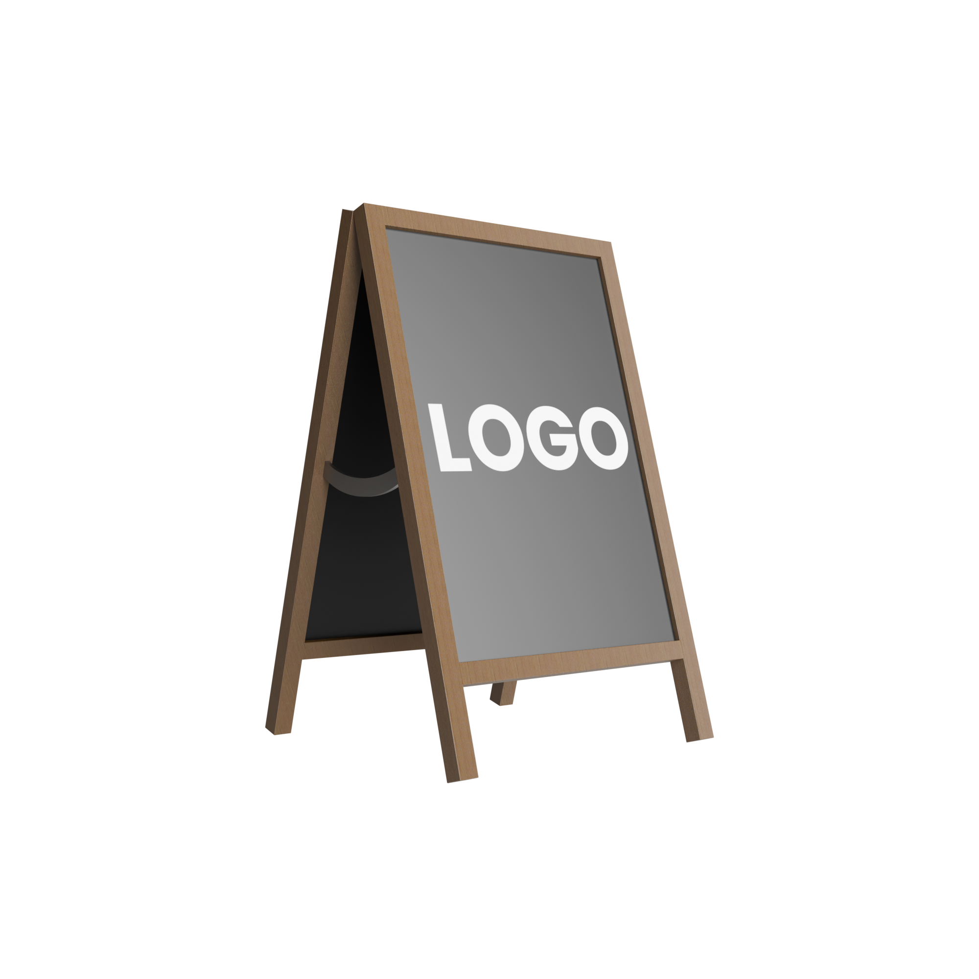 Kundenstopper Kreidetafel | B 55 cm x H 85 cm | ohne Druck in Wiesbaden bei City Medien Einkaufswelt für Partner günstig bestellen / kaufen