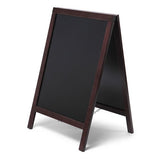 A-Board Kreidetafel 55 × 85 cm, stabiler Holzrahmen, beidseitige Schreibfläche – Kundenstopper ohne Druck von City Medien Einkaufswelt für Partner Wiesbaden