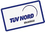 Rechteckiges TÜV NORD Prüfsiegel mit blauer Umrandung und Schriftzug Mobilität – Dachwerbeschild | Wiesbaden | City Medien Einkaufswelt für Partner – Fahrzeugwerbung, Qualitätszertifikat, Werbeschilder – drucken lassen, günstig online bestellen, preiswert