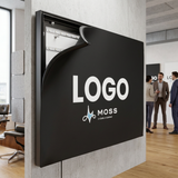 Moss Textil Drucke Auflicht mit Keder (Dekotex)