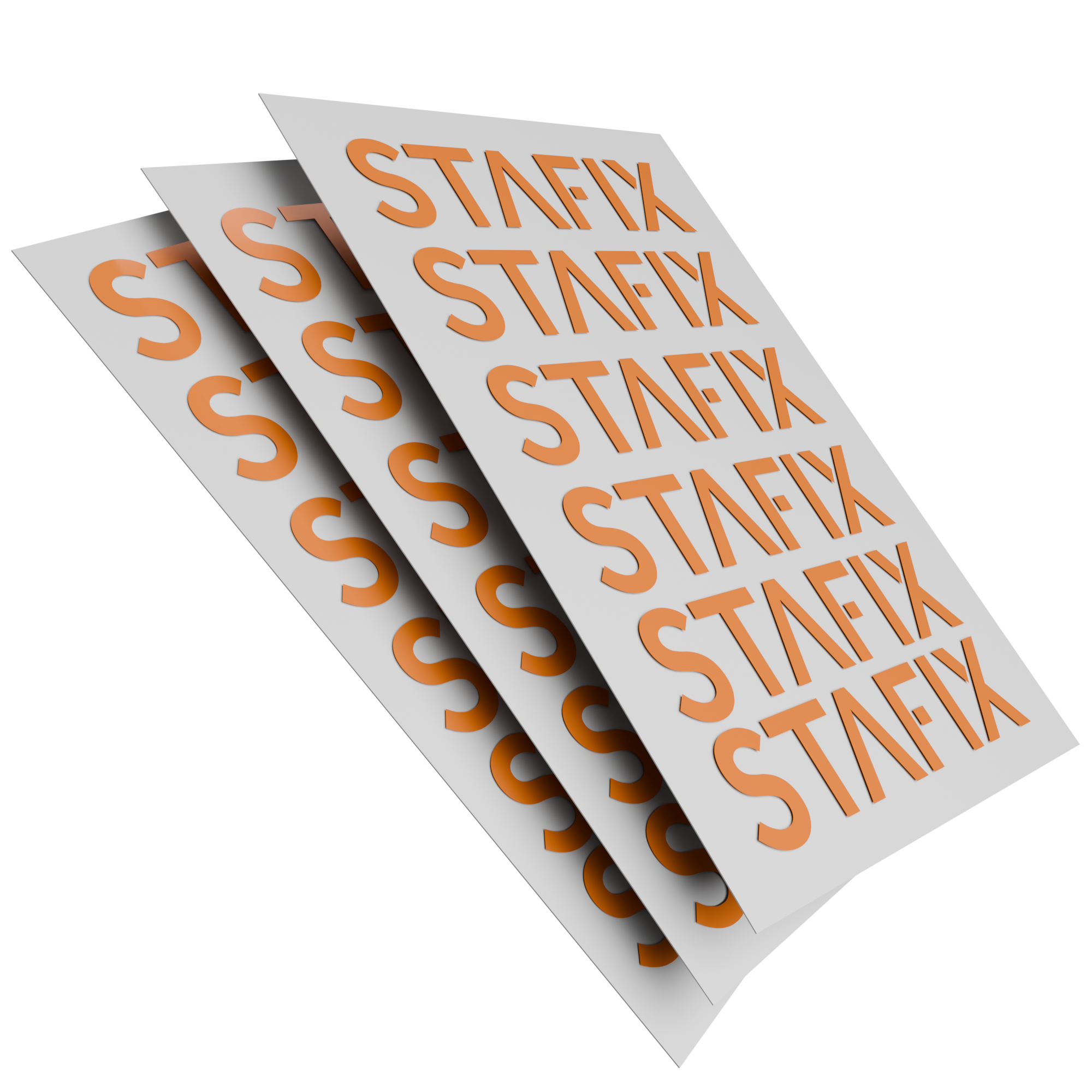 Klebstofffreie, statisch haftende Stickerbogen in Wiesbaden kaufen auf City Medien Einkaufswelt für Partner