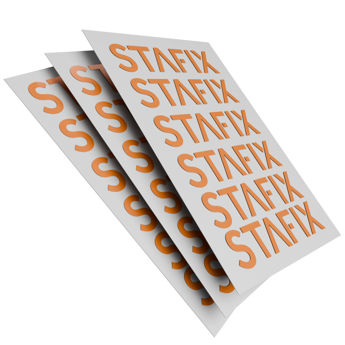 Klebstofffreie, statisch haftende Stickerbogen in Wiesbaden kaufen auf City Medien Einkaufswelt für Partner