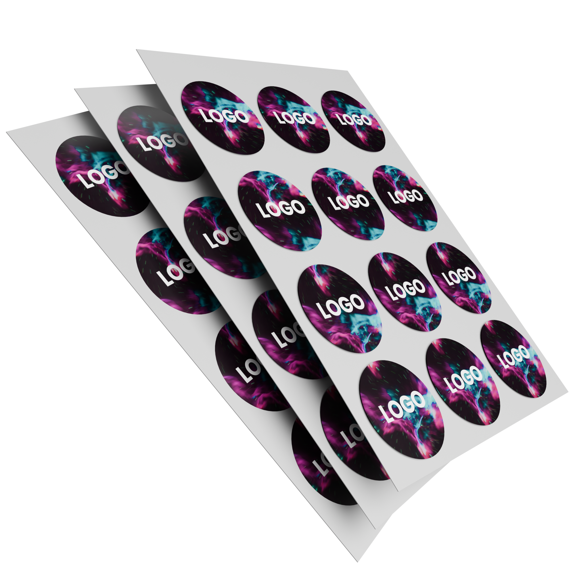 Stickeraufkleber mit Weißdruck in Wiesbaden kaufen auf City Medien Einkaufswelt für Partner