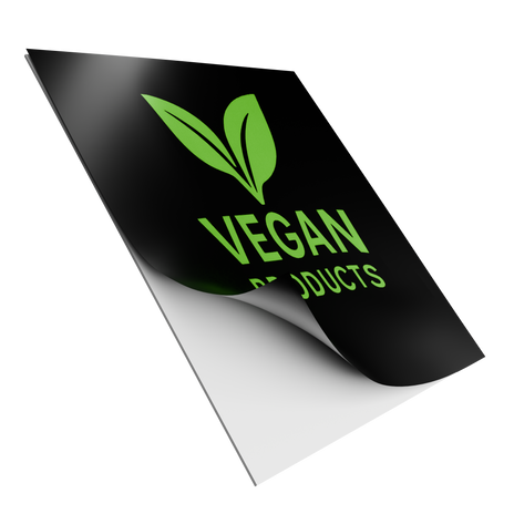 Vegane Aufkleber