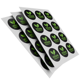 Vegane Stickerbögen in Wiesbaden kaufen auf City Medien Einkaufswelt für Partner
